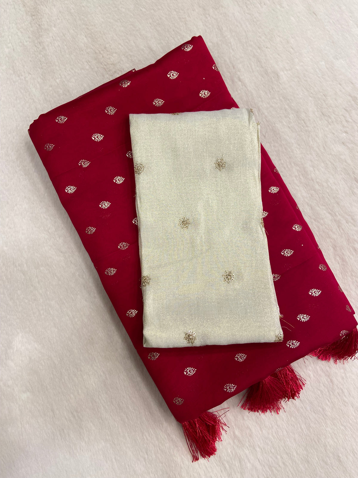 Premium chiffon foil print