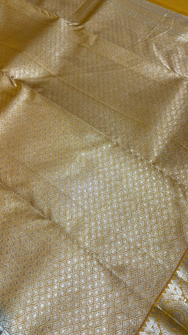 Pure Kanjeevaram silk mark certified saree