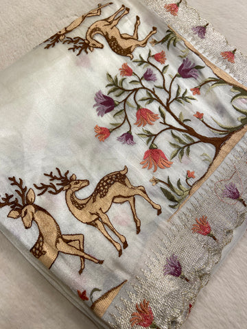 Premium Tissue Organza Saree