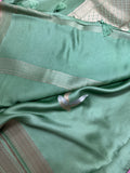 Pure crepe satin silk saree