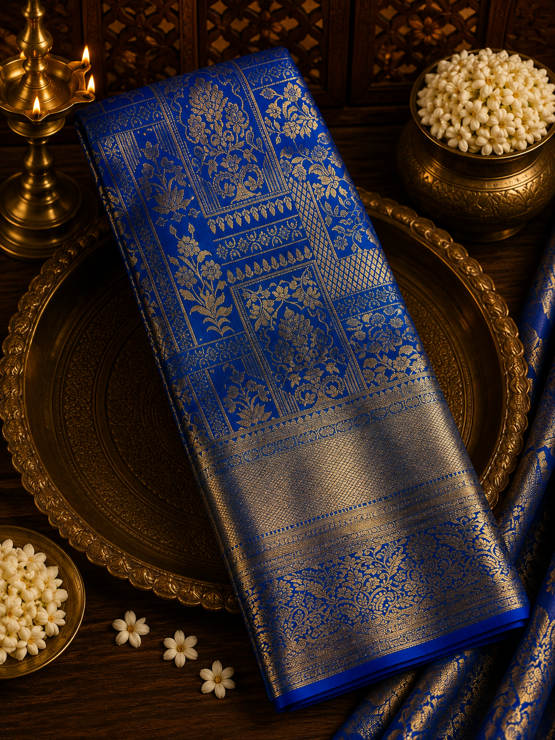Premium Semi Kanjeevaram Silk Saree