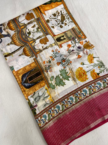 Premium Viscose Silk Saree