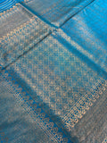 Premium quality semi tissue kanjeevaram silk saree- 902695