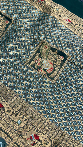 Premium Viscose Bandhini saree