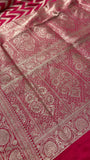 Premium Banarasi Crepe Satin Silk Saree