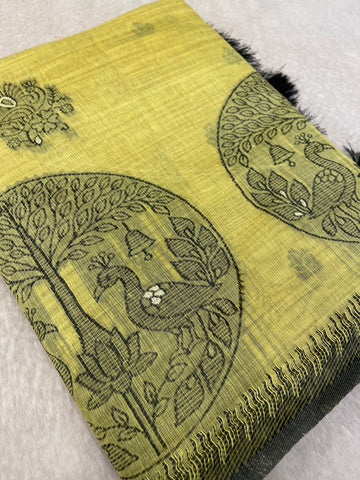 Premium Semi Chanderi Saree