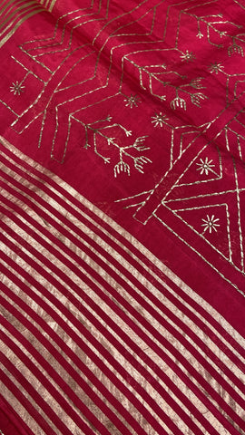 Premium Organza With Embroidery Saree