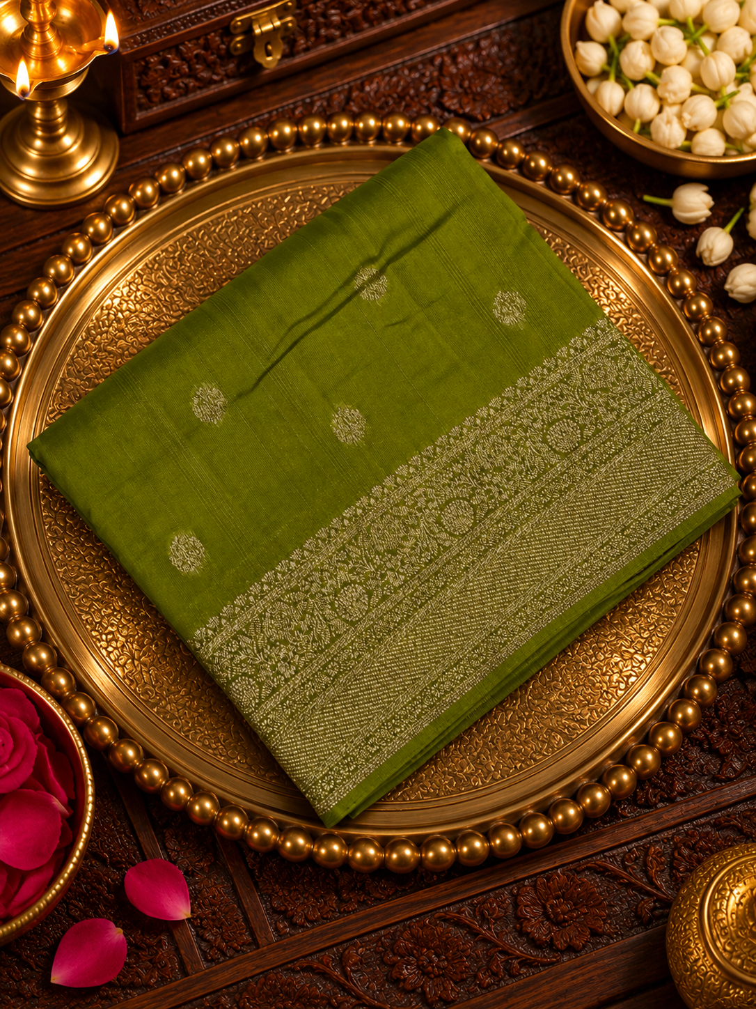 Premium Tassar Silk Saree - 902907