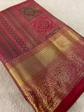 Premium Semi Kanchipuram Silk Saree💗