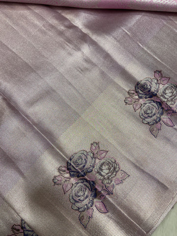 Bridal semi tissue Kanjeevaram silk saree
