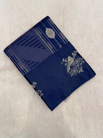 Premium crepe satin silk saree