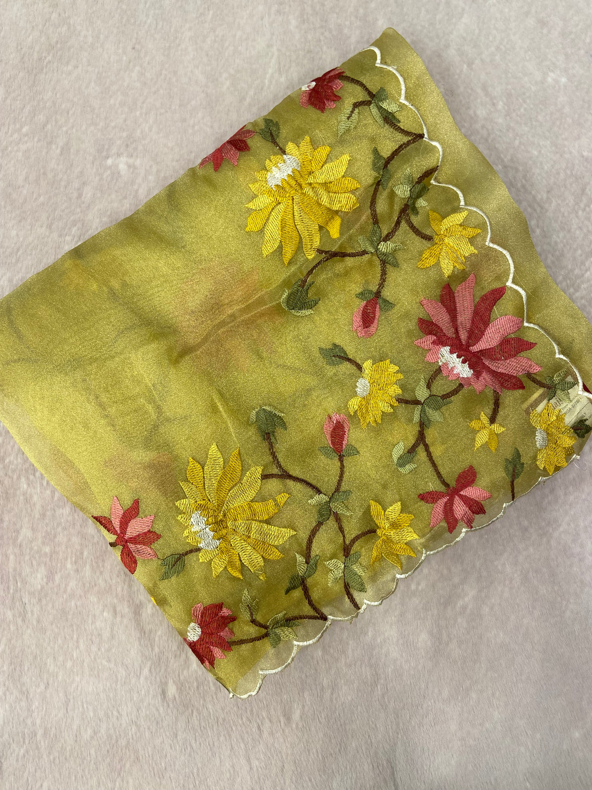 Premium tissue organza saree