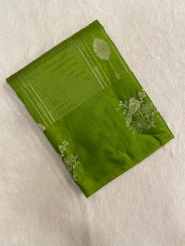 Premium crepe satin silk saree
