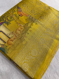 Premium Kalamkari Crepe Silk Saree - 902261
