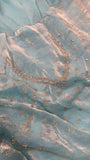 Premium Crush Organza Saree🩵