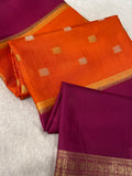 Pure Mix Mysore Crepe Silk Saree