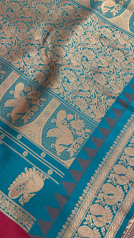 Semi Kanchipuram Silk Saree