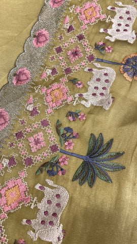 Premium Tissue Organza Saree