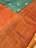 Pure  Mix Mysore Crepe Silk Saree