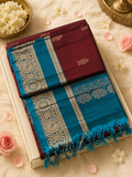 Pure Kanjeevaram Soft Silk Saree