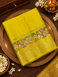 Premium Crepe Mysore Silk Saree With Embroidery - 902533