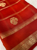 Pure Mix Mysore Crepe Silk Saree