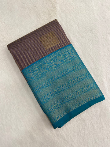 Mini kanchi Silk Saree