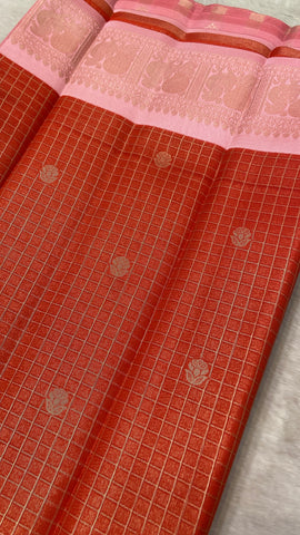 Semi Kanchipuram Silk Saree
