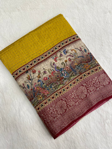 Premium Viscose silk saree