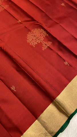 Half Mix Kanjeevaram Silk Saree