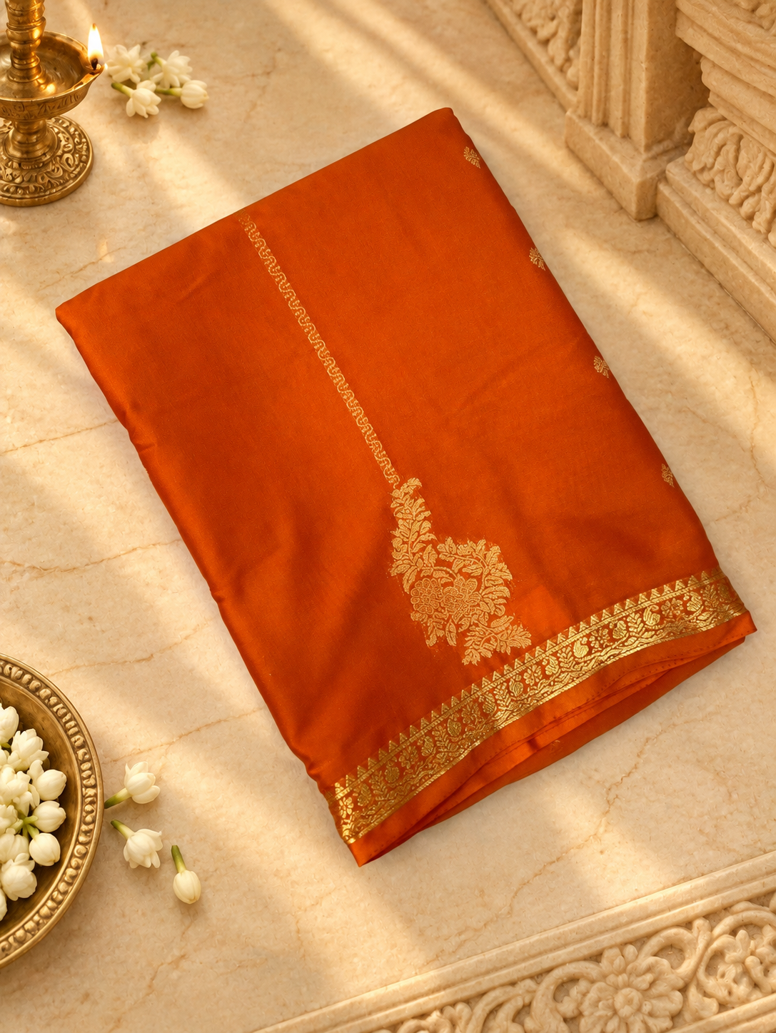 Premium Crepe Silk Saree - 902377