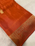 Pure Crepe Chinnon Saree - 902558