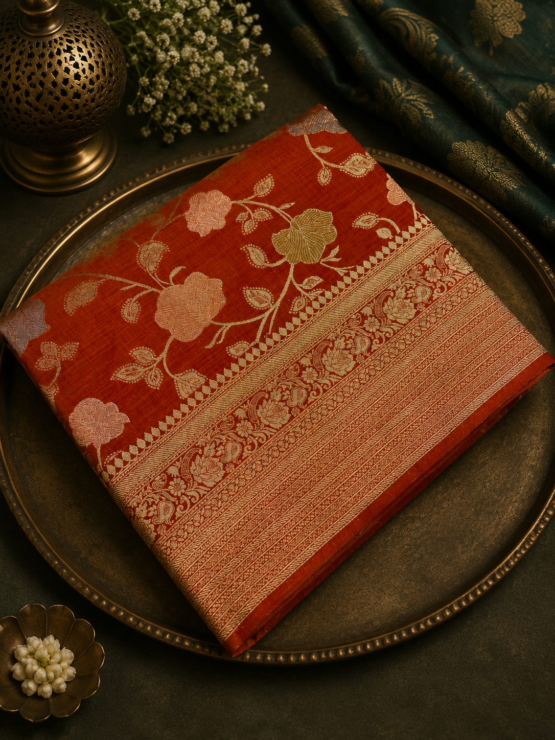 Premium Heritage Cotton Saree