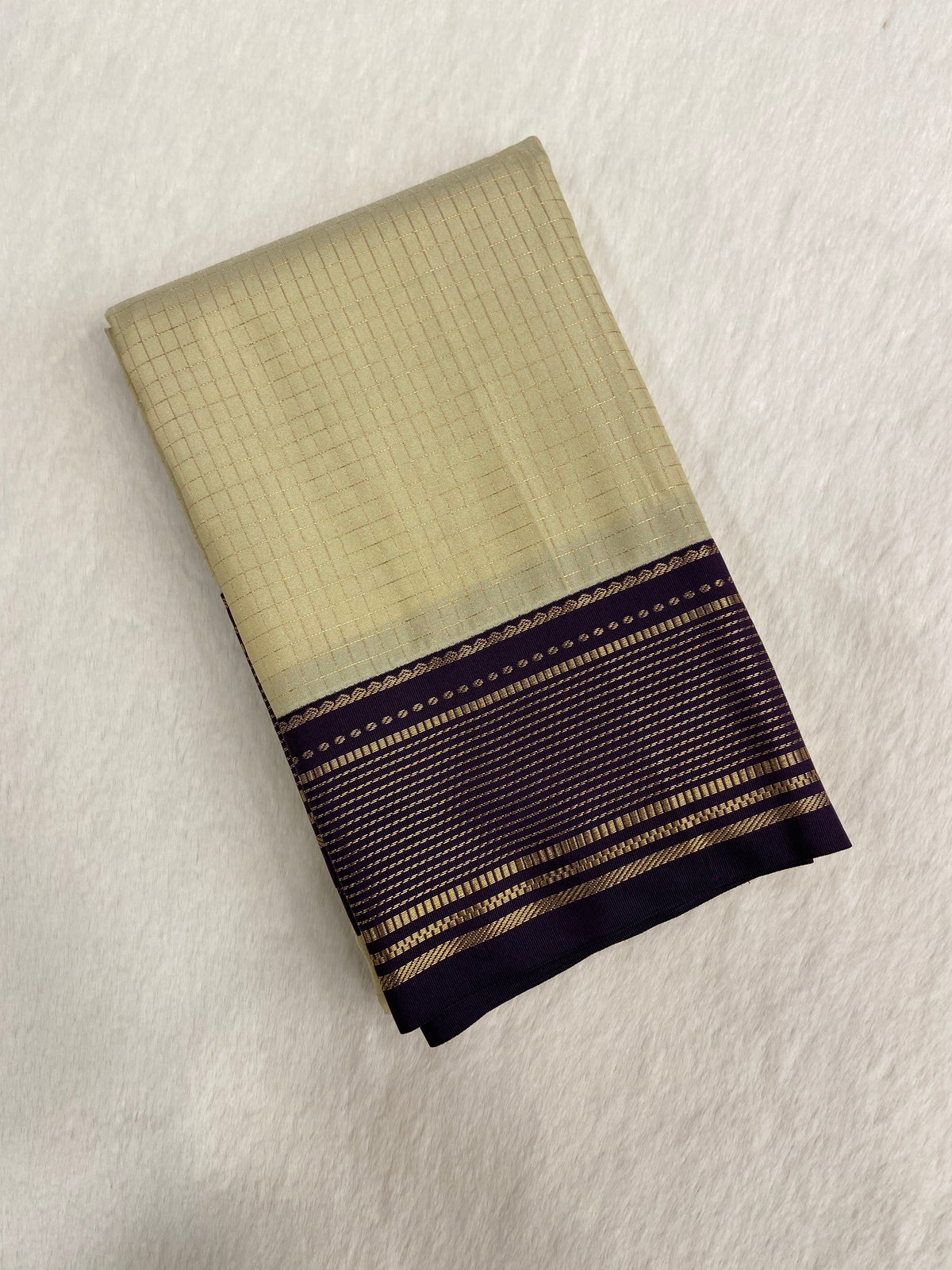 Mini kanchi Silk Saree