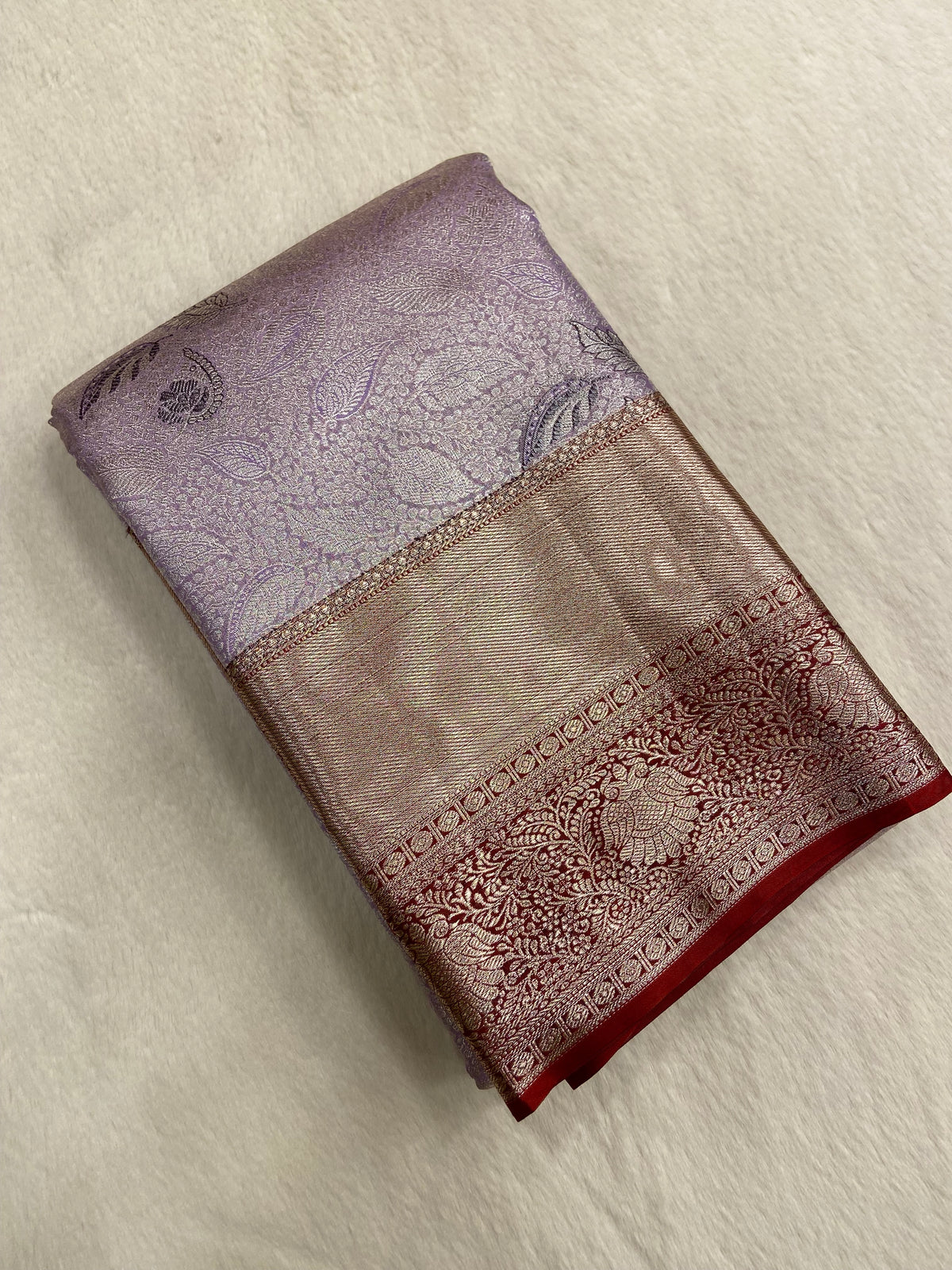 Bridal Tissue Semi Silk Saree
