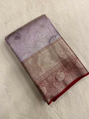Bridal Tissue Semi Silk Saree