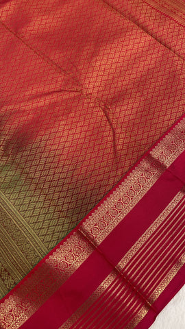 Mini kanchi Silk Saree