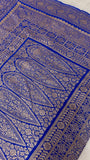 Pure crepe khaddi Banarasi saree- Silk mark certified