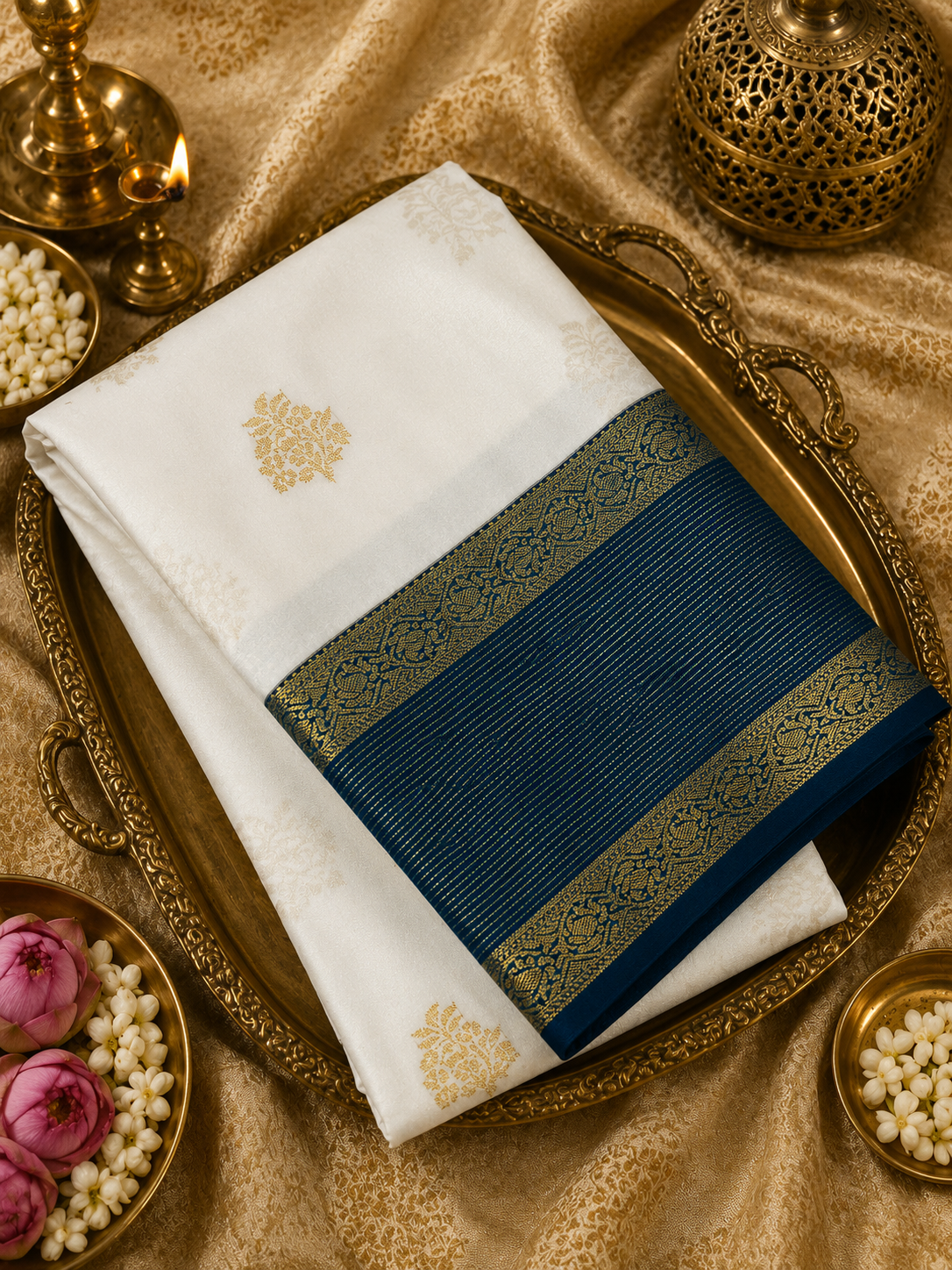 Premium Semi Kanchipuram Silk Saree