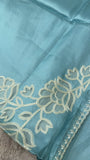 Premium Soft Organza Saree With Embroidery - 902677