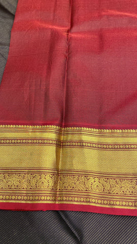 Pure Zari handloom Kanjeevaram silk mark certified saree