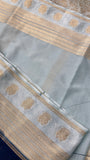 Pure  Mix Mysore Crepe Silk Saree