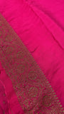 Premium Georgette Saree with Coco Zari Work