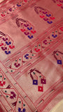 Premium Quality Semi Paithani Silk Saree - 902757