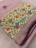 Premium Banarasi Crepe Silk Saree