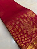 Pure 1G zari handloom Kanjeevaram silk saree- Silk mark certified