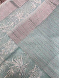 Premium Kota Chiffon With Lucknowi Work Saree