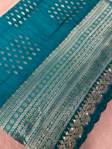 Pure Chinnon Saree