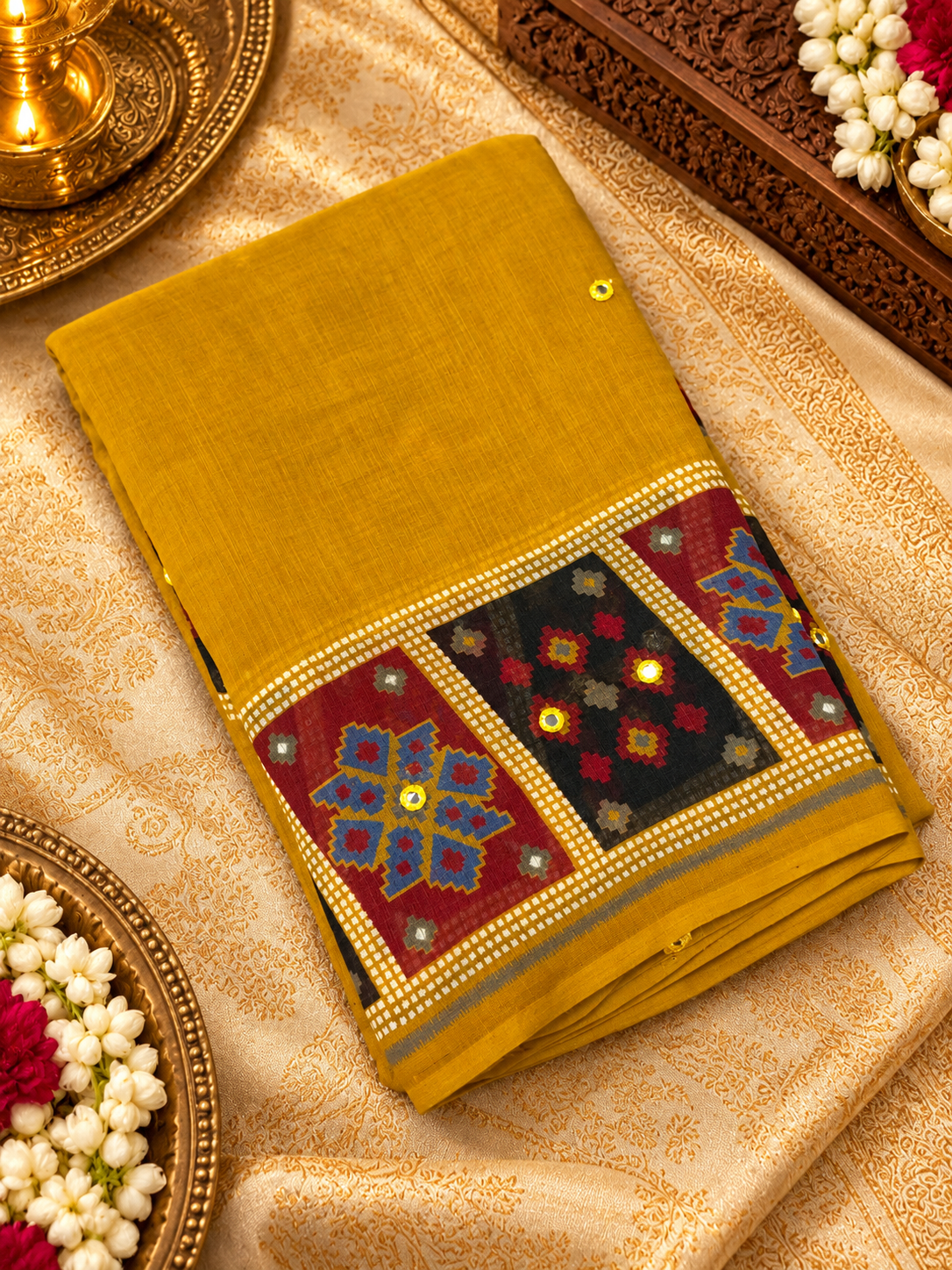 Premium Semi Patola Saree - 902734