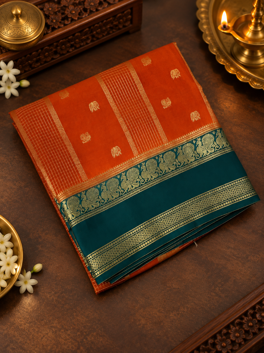 Pure Mix Mysore Crepe Silk Saree-902034✨
